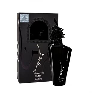 Lattafa Maahir Black Edition Unisex Perfume – 3.4 oz Eau de Parfum