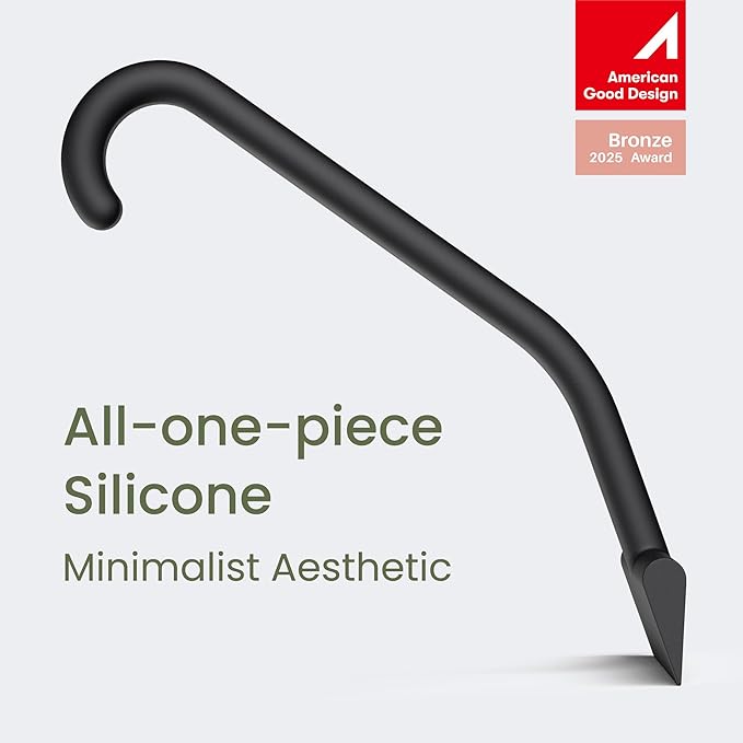 JustHang Shower Squeegee for Glass Doors.