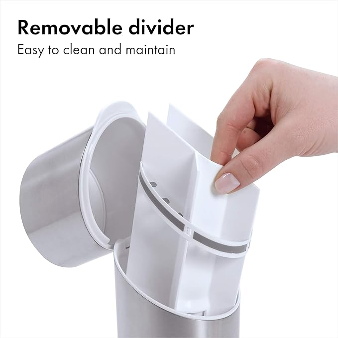 Good Grips Stainless Steel Toothbrush Organizer – Modern Countertop Bathroom Holder & Storage