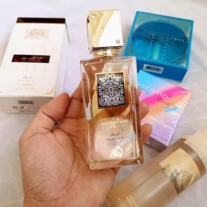 Lattafa Ana Abiyedh Leather EDP 60ml – Oudh, Rose & Vanilla