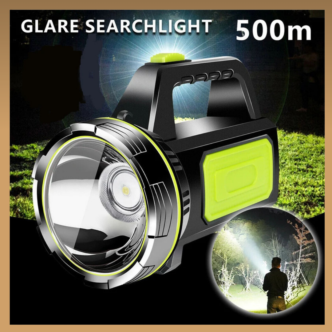30W Solar Search Light – Waterproof, 20000mAh Rechargeable